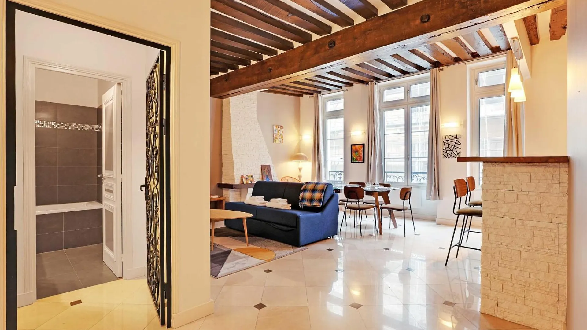 Elegant 2Bdr 6P Apartment In The Heart Of The 5Th Arrondissementt Paris